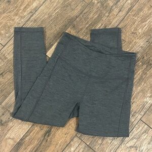 Athleta Charcoal Capri Leggings
